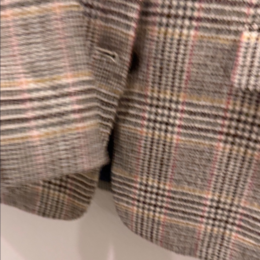 J. Crew Sommerset blazer in glen plaid English wool size 14 - Picture 5 of 8